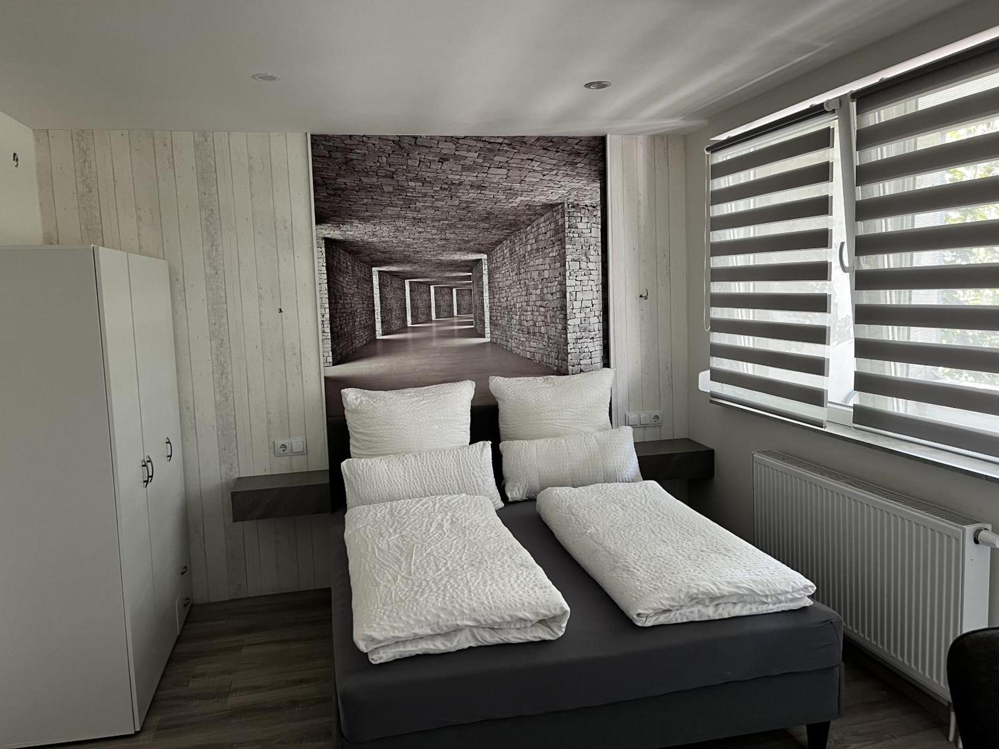 Messe-Hotelzimmer-Einzimmerappartement Leverkusen Quarto foto